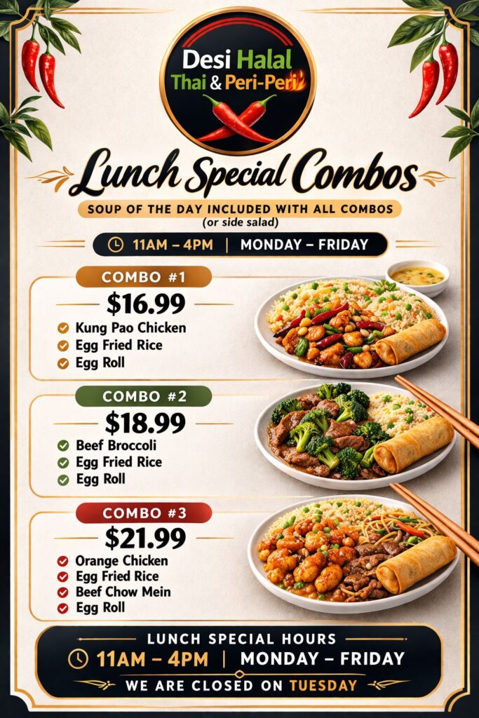 Lunch Special Combos